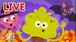 ? Trick or Treat With Super Simple Live! ? | Best Halloween Kids Songs | Super Simple Songs